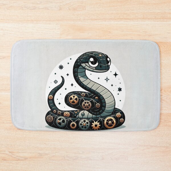 Item preview, Steampunk Black Mamba Snake designed and sold by Sillytoe.