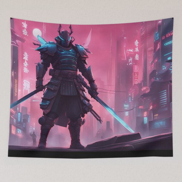 Item preview, Samurai Cyber-Punk saga designed and sold by LittleTwichArt.