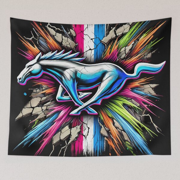 Item preview, Mustang Neon designed and sold by ShaneWalkerArt.