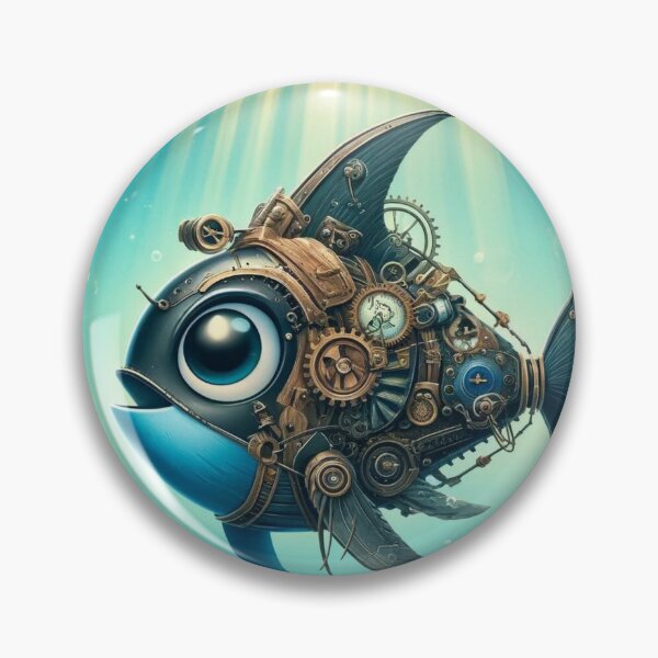 Item preview, Steampunk Black Marlin designed and sold by Sillytoe.