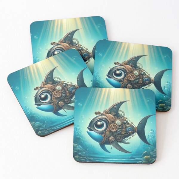 Item preview, Steampunk Black Marlin designed and sold by Sillytoe.