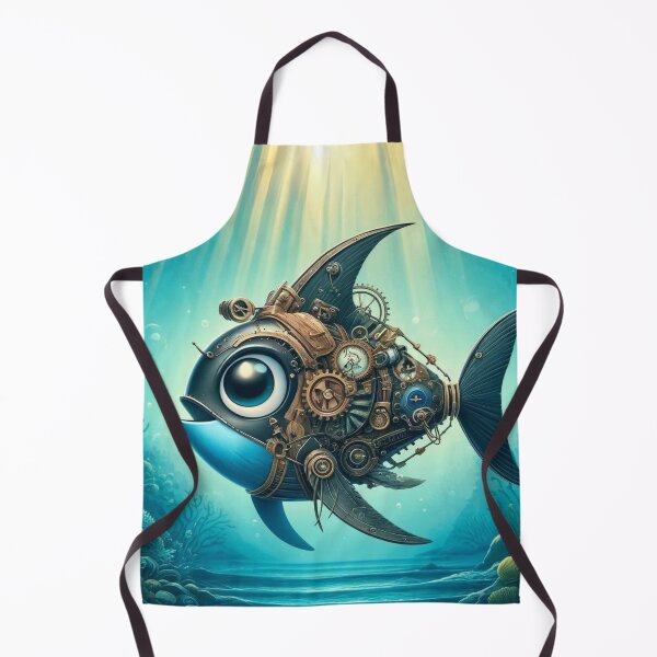 Item preview, Steampunk Black Marlin designed and sold by Sillytoe.