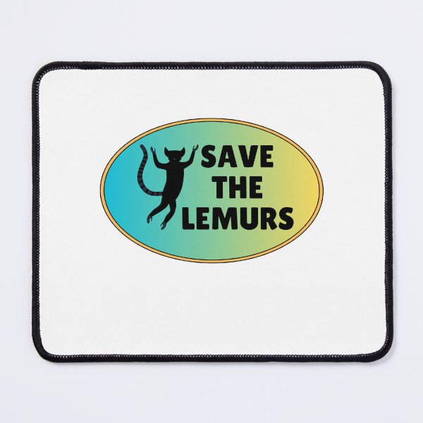 Item preview, save the lemurs, endangered designed and sold by designemarket.