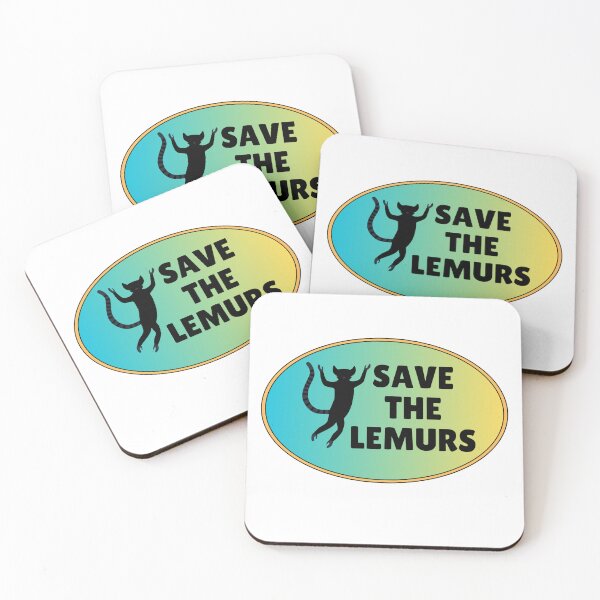 Item preview, save the lemurs, endangered designed and sold by designemarket.