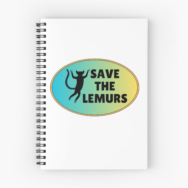 Item preview, save the lemurs, endangered designed and sold by designemarket.