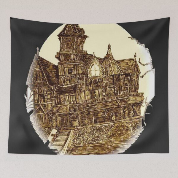 Item preview, The Old House designed and sold by pinkyjainpan.