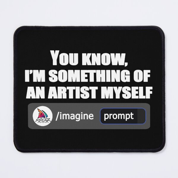 Item preview, Something of an Artist Myself - White designed and sold by Artsy Sharky.