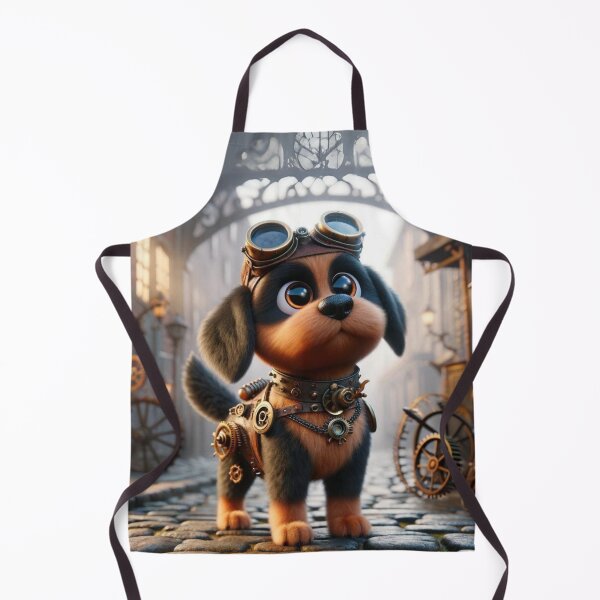 Item preview, Steampunk Black Mouth Cur designed and sold by Sillytoe.