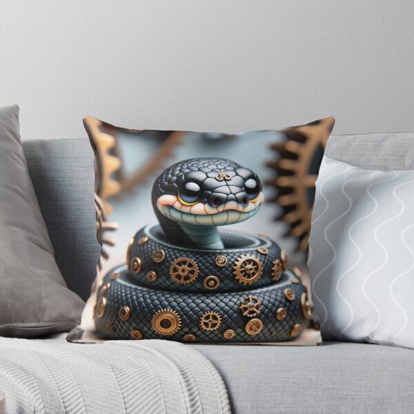 Item preview, Steampunk Black Pastel Ball Python designed and sold by Sillytoe.