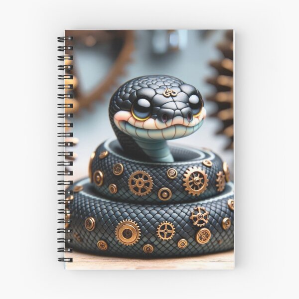 Item preview, Steampunk Black Pastel Ball Python designed and sold by Sillytoe.