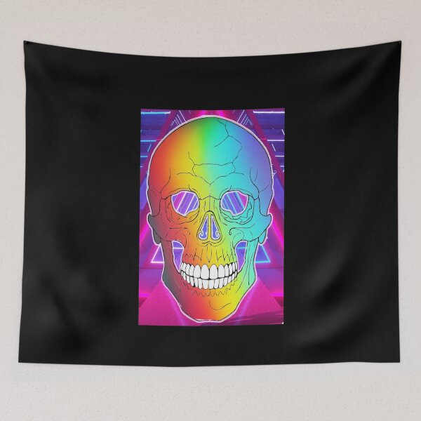 Item preview, Psychedelic Skull designed and sold by ElenaHrubes.