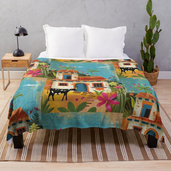 Item preview, Cow in the Countryside - Naive Art designed and sold by Piotrek0001.