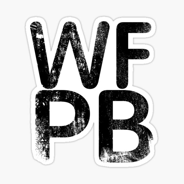 WFPB Whole Food Plant Based Sticker