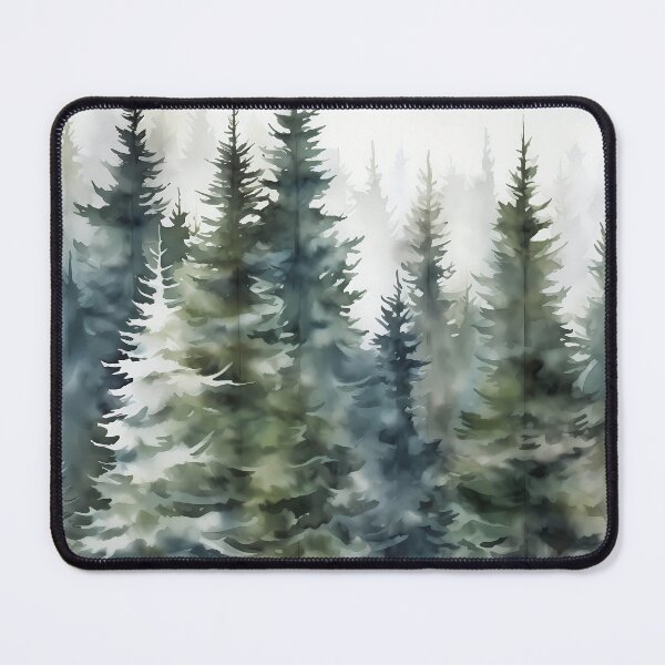 Item preview, Pintura de acuarela Aliento de invierno n.° 4 designed and sold by NatureSight.