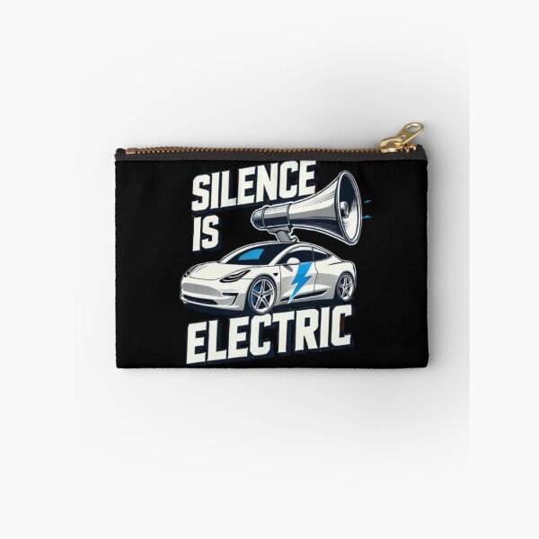 Item preview, Electric Car Art: Silence is Electric  designed and sold by SLSGraphix.