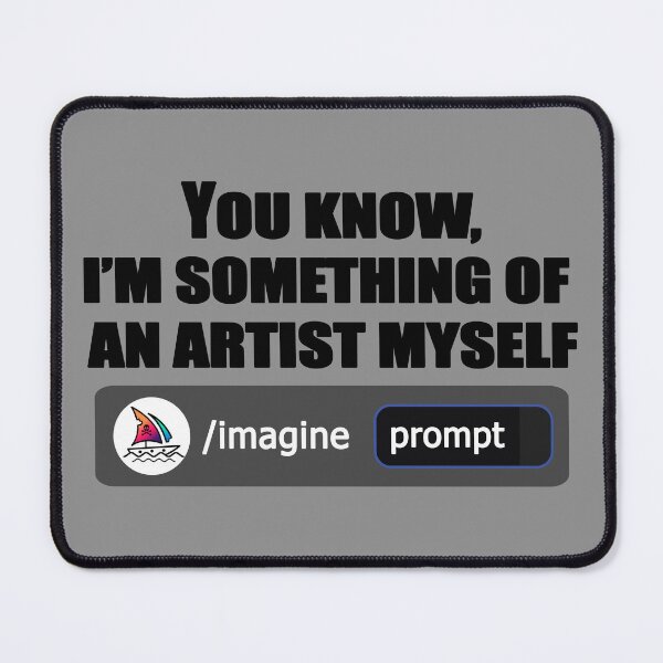 Item preview, Something of an Artist Myself - Black designed and sold by Artsy Sharky.