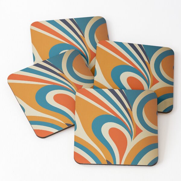 Item preview, Groovy 70s Vintage Retro Stripes designed and sold by saloui.