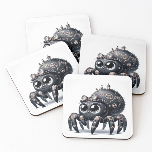 Item preview, Steampunk Black Tarantula designed and sold by Sillytoe.