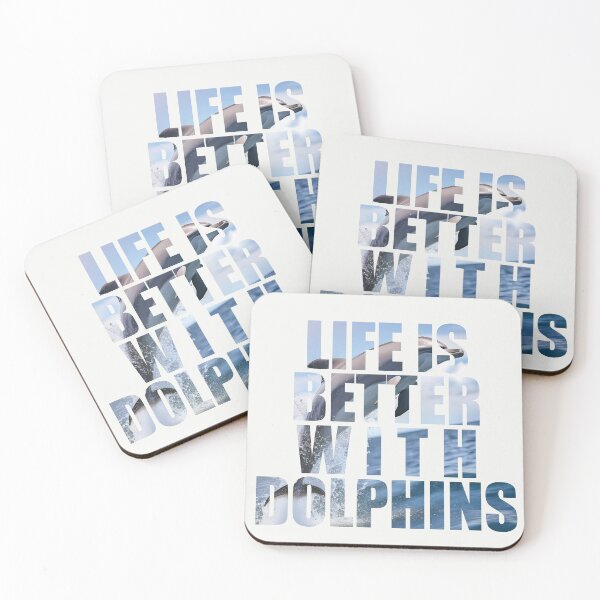 Item preview, Life is better with dolphins designed and sold by Gihan-Design.