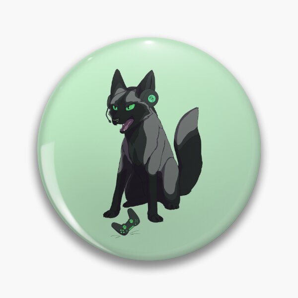 Item preview, silver fox gamer designed and sold by DuskShadowFox.