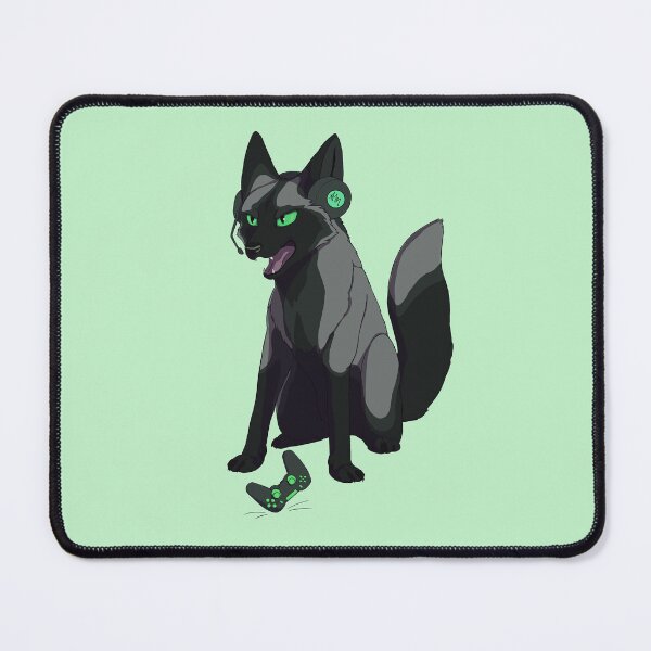 Item preview, silver fox gamer designed and sold by DuskShadowFox.