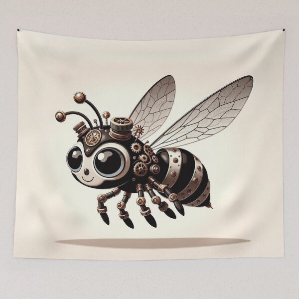 Item preview, Steampunk Black Wasp designed and sold by Sillytoe.