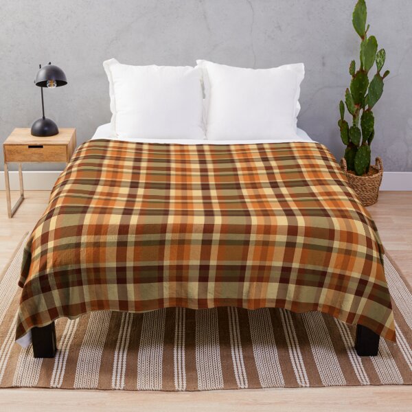 Item preview, Jack O Lantern Plaid designed and sold by SketchyHeart.