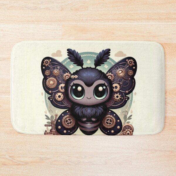 Item preview, Steampunk Black Witch Moth designed and sold by Sillytoe.
