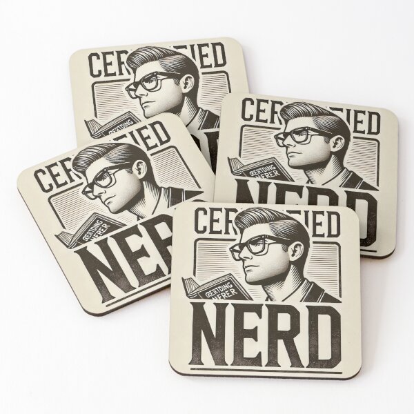 Item preview, Certified Nerd  designed and sold by Koisan07.