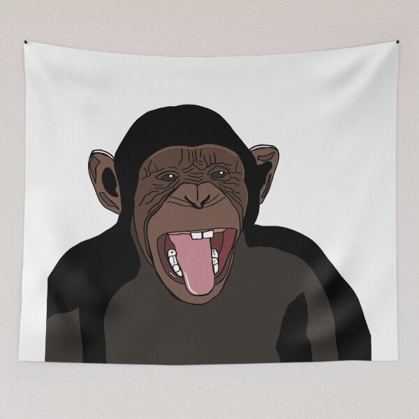 Item preview, Chimpanzee designed and sold by Quick Brown Fox Canada.