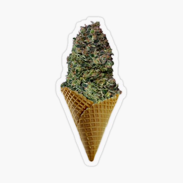 Item preview, Canna Cone - Weed Ice Cream Cone designed and sold by wildeweed.