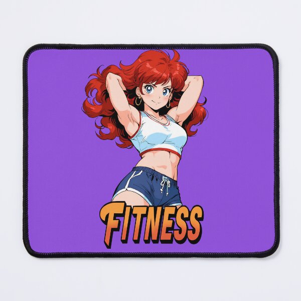 Item preview, Fitness Woman Posing Retro designed and sold by JonelleTshirts.