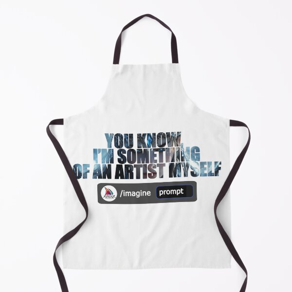 Item preview, Something of an Artist Myself - Blue designed and sold by Artsy Sharky.