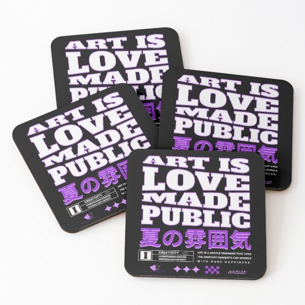 Item preview, Art is Love Made Public designed and sold by taratops.