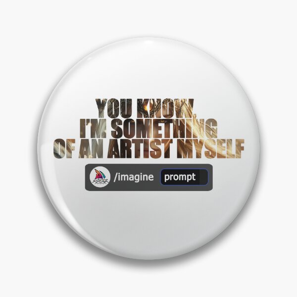 Item preview, Something of an Artist Myself - Gold designed and sold by Artsy Sharky.