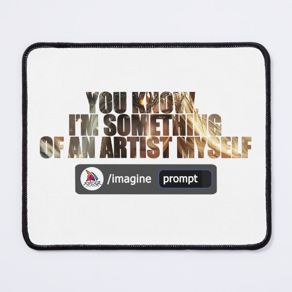 Item preview, Something of an Artist Myself - Gold designed and sold by Artsy Sharky.