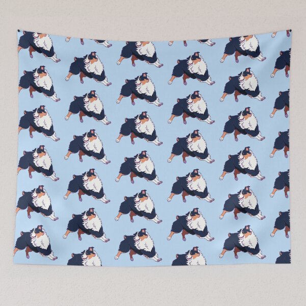 Item preview, Black Tri Australian shepherd designed and sold by Rubymcc.