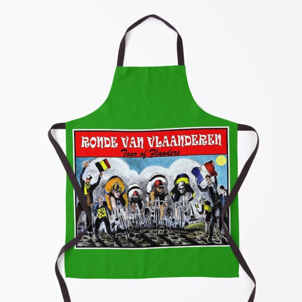 Artikelvorschau, Ronde Van Vlaanderen Tour of Flanders Vintage Abstrakter Werbedruck für Radrennen entworfen und verkauft von posterbobs.