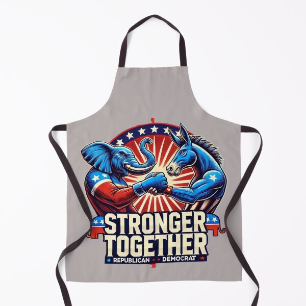Item preview, Stronger Together, Republicans and Democrats designed and sold by Purposemaster.