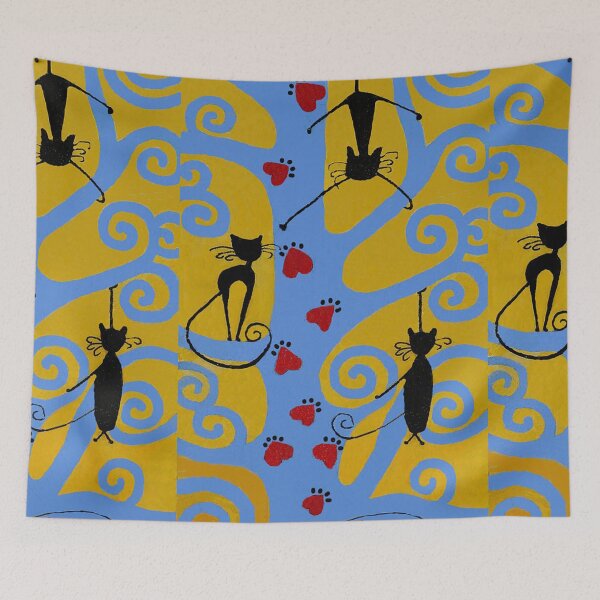Item preview, Miniature acrobatic cats designed and sold by Ginette Ash.
