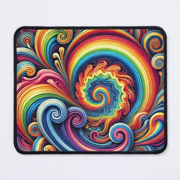 Item preview, psychedelic Rainbow designed and sold by grassshopper.