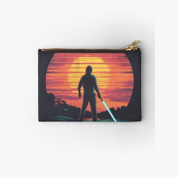 Item preview, Golfer Holding a Lightsaber May the Course Be With You designed and sold by harmonicllc.