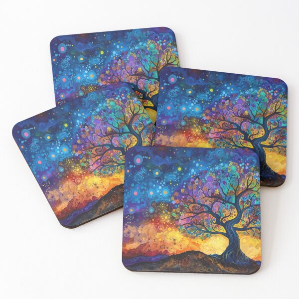 Item preview, Celestial Tree of Life Cosmic designed and sold by Myra365Art.