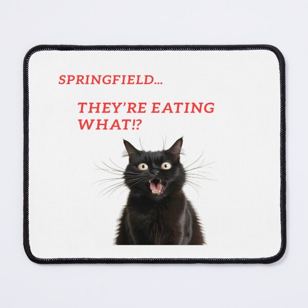 Item preview, funny Cat political T-Shirt - Eating Cats and Dogs designed and sold by Digital Art and Funny Pets.