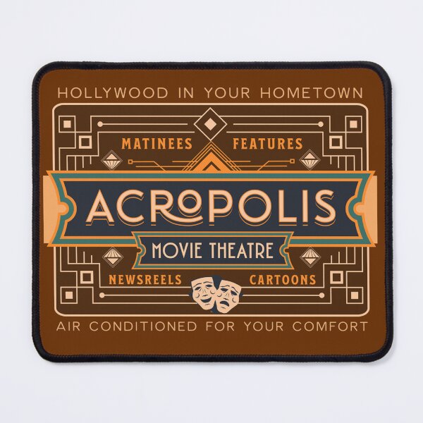 Item preview, Acropolis Movie Theatre  designed and sold by FilmmakersPOV.