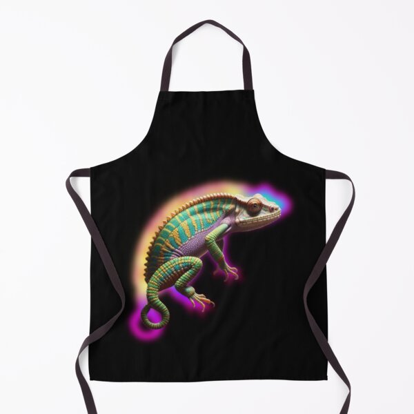 Item preview, Glowing Chameleon designed and sold by LevonsCrazyArt.