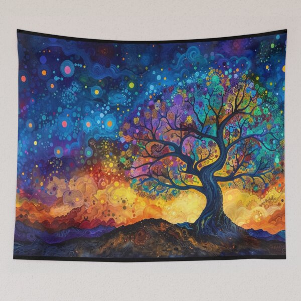 Item preview, Celestial Tree of Life Cosmic designed and sold by Myra365Art.