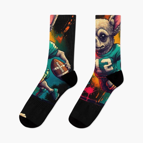 Item preview, Poodle dog playing american football designed and sold by Furrifico.