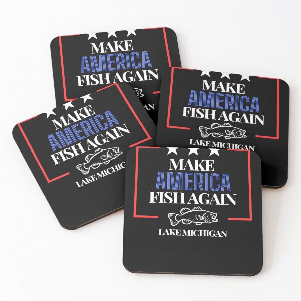 Item preview, Make America Fish Again Lake Michigan designed and sold by brianmccourt10.