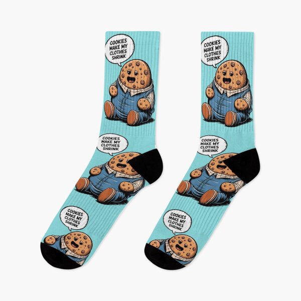 Item preview, Cookies Make My Clothes Shrink Funny Food Quote designed and sold by TheArtOfPat.